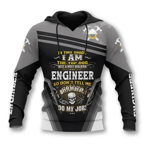 The Engineer 3D All Over Printed Shirts For Men