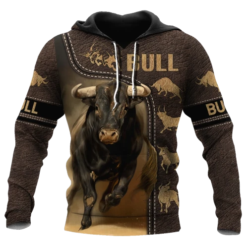 Bull 3D All Over Printed Shirts Pi08032102