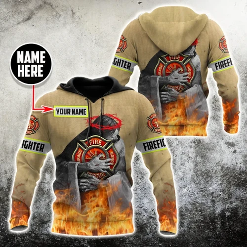 Customize Name Firefighter Hoodie Shirts For Men And Women TNA09032103