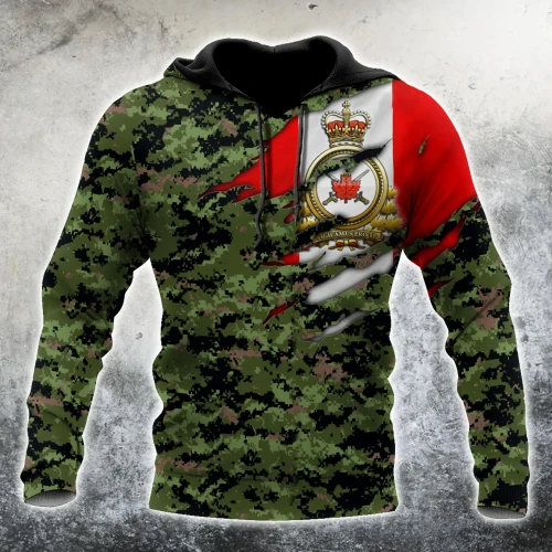 Canadian Army  3D Printed Shirts PD11032103