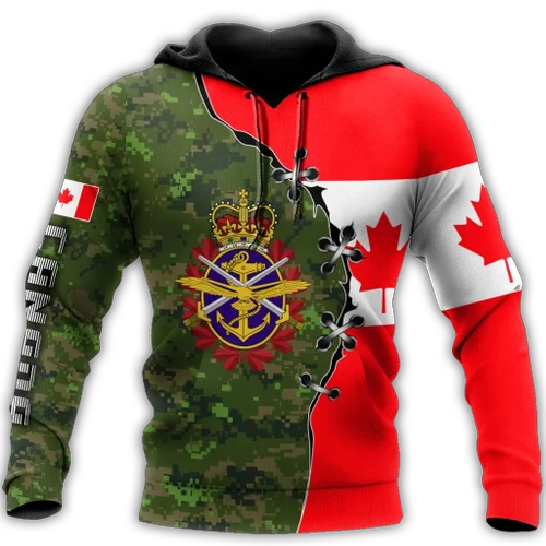 Canadian Veteran  3D Printed Shirts NTN07032103