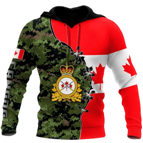 Canadian Army 3D Printed Shirts NTN11032106
