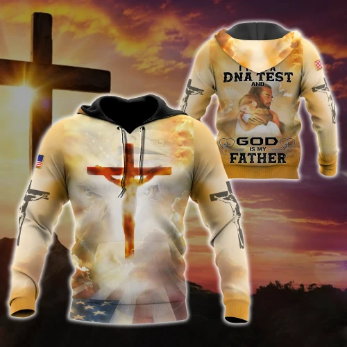 Jesus Christ on the Cross 3D All Over Printed Shirts