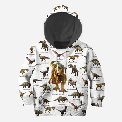 3D All Over Printed Dinosaurs Collection