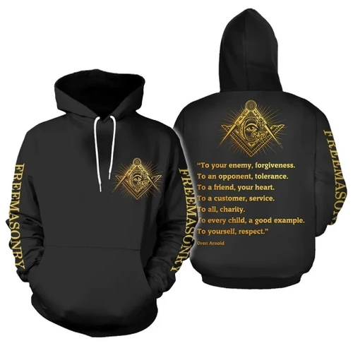 3D All Over Printed Freemasonry Clothes NM140103