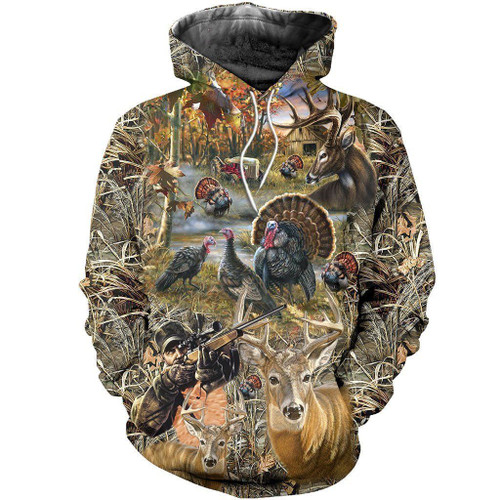 3D All Over Printed Hunting Shirts