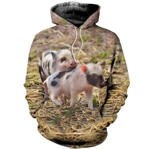 3D All Over Printed Pig Shirts And Shorts