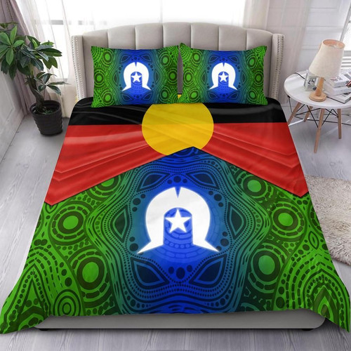 Aboriginal Duvet Cover We Always Together Australia Culture design print Bedding Set