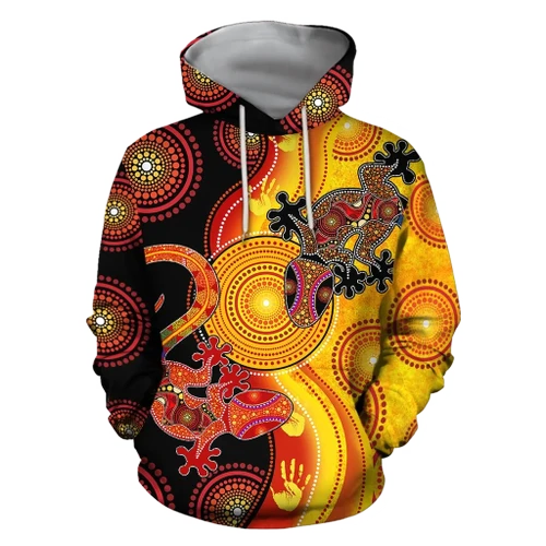 Aboriginal Australia Indigenous Lizards and the Sun shirts for men and women