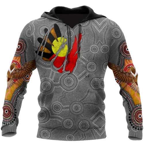 Aboriginal Australia In my heart Indigenous Painting Art 3D shirts