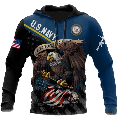 US Navy 3D All Over Printed Shirts For Men And Women Proud Military