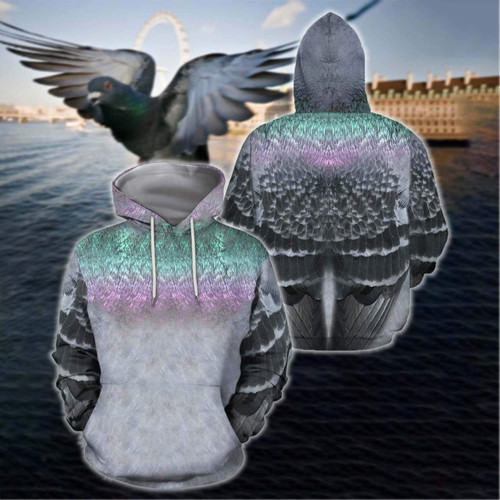 3D All Over Printed Pigeon Cover Shirts