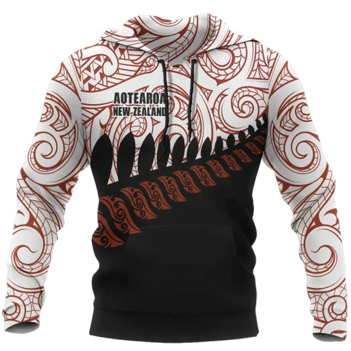 New Zealand Aotearoa Pullover Hoodie Special HC