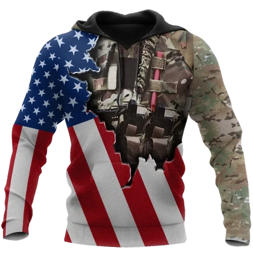 US Army Uniform 3D All Over Printed Hoodie Shirt MP04092002