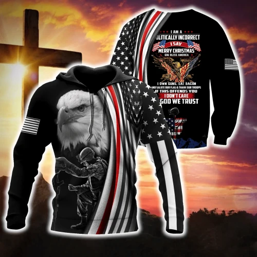 US Veteran 3D All Over Printed Hoodie Shirt For Men and Women MH1609202