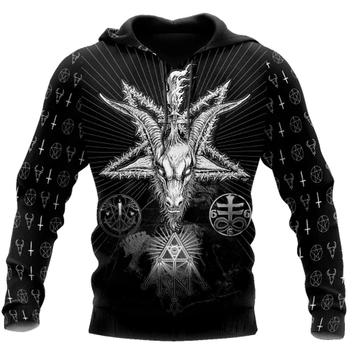 Satanic Tribal 3D All Over Printed Hoodie Shirts For Men And Women JJ25052001