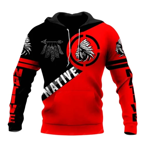 Native American 3D All Over Printed Shirt Hoodie MP100201