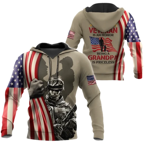 US Veteran Hoodie Shirt For Men and Women HAC110904