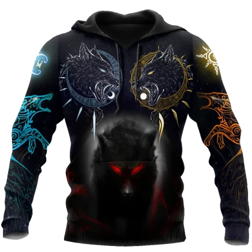 Wolf 3D All Over Printed Shirt Hoodie For Men And Women VP05092001