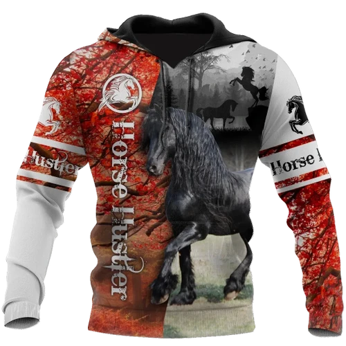 Love Horse 3D All Over Printed Hoodie Shirt For Men And Women MP17092010