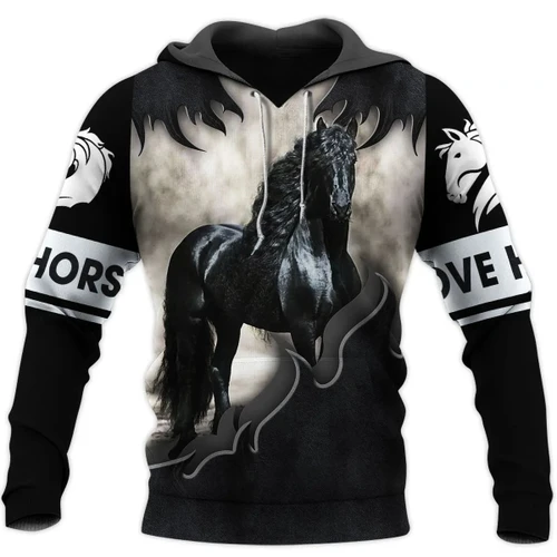 Love Horse 3D All Over Printed Shirts For Men And Women MP130404