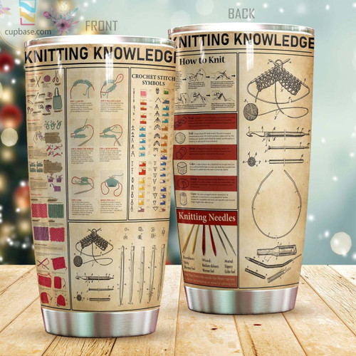 Knitting Knowledge Tumbler Cup Premium MPT5