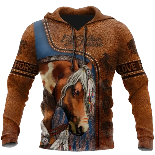 Love Horse 3D All Over Printed Shirts TR210400