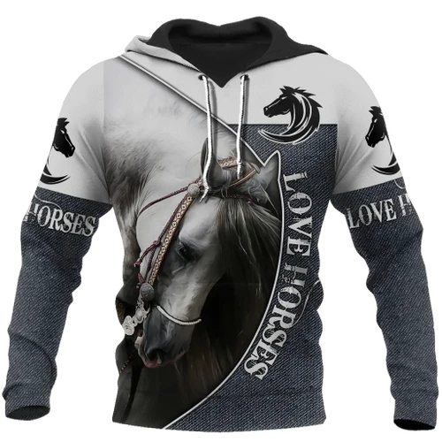 Love Beautiful Horse 3D All Over Printed Shirts JJ270401
