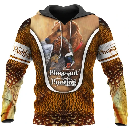 Pheasant Hunting 3D All Over Printed Shirts Hoodie For Men And Women MP990