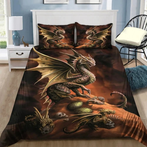 Gothic Dragon Art Bedding Set MP200815