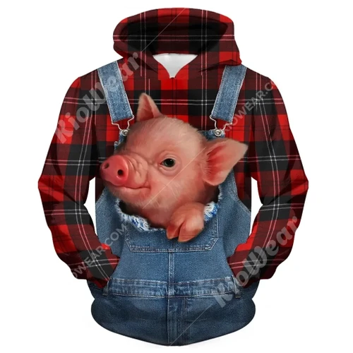 Lovely Pigs Hoodie T-Shirt Sweatshirt for Men and Women NM121114