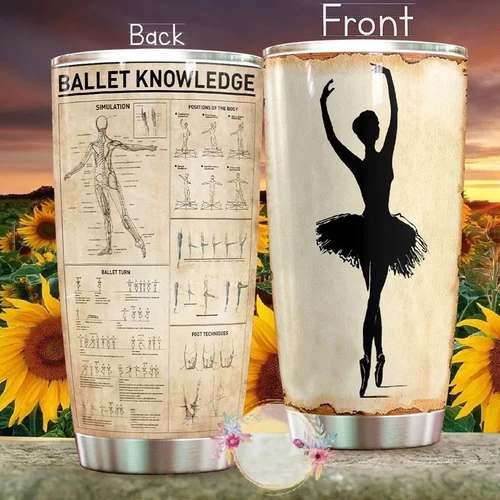Ballet Knowledge Stainless Steel Tumbler 20 Oz NMT020399