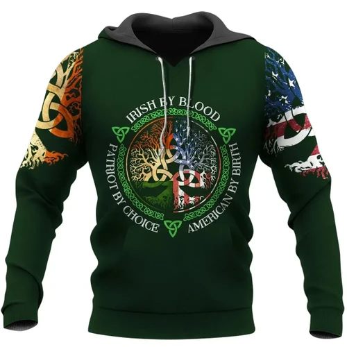 Happy St Patrick's Day Irish Hoodie T-Shirt Sweatshirt for Men and Women Pi280201