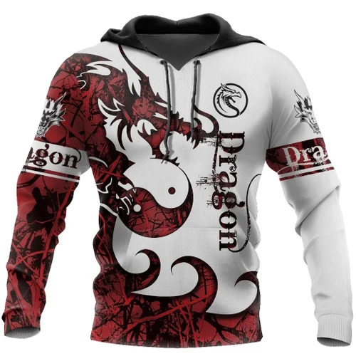 3D Tattoo and Dungeon Dragon Hoodie T Shirt For Men and Women