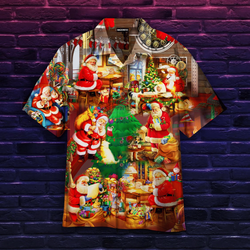 Santa's Workshop Is Real Hawaiian Shirt | For Men & Women | Adult | HW4929
