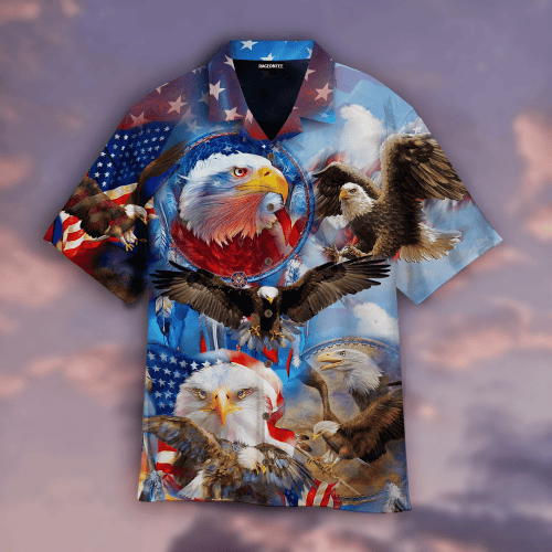 Native American Eagle Dreamcatcher Hawaiian Shirt | For Men & Women | Adult | WT1252