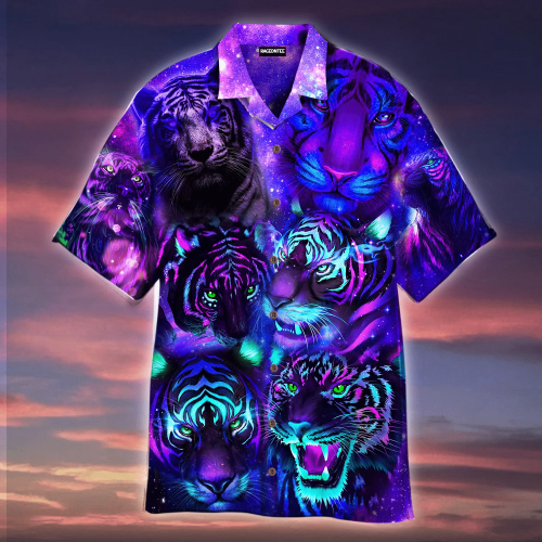 The Power Of Tigers In The Galaxy Hawaiian Shirt | For Men & Women | Adult | HW4777