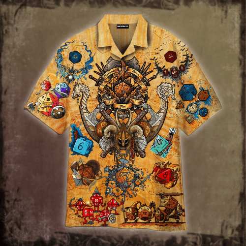 Take A Chance And Roll The Dice DnD Hawaiian Shirt | For Men & Women | Adult | HW4805