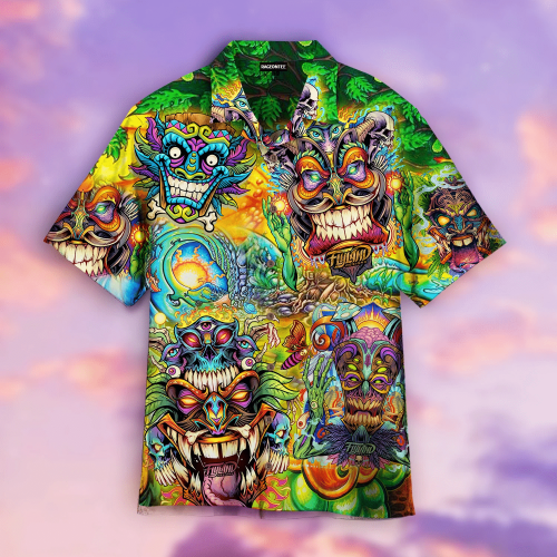 Tiki Tiki Hippie Hawaiian Shirt | For Men & Women | Adult | HW4535