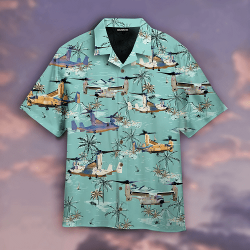 U.S. Navy CMV-22B Osprey Hawaiian Shirt | For Men & Women | Adult | WT1042