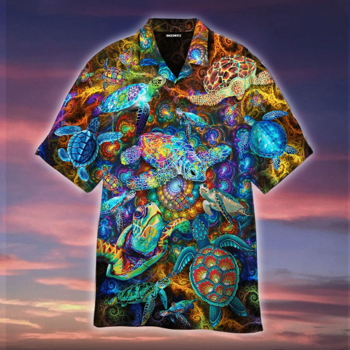 Amazing Sea Turtle Are Glowing Hawaiian Shirt | For Men & Women | Adult | WT1542