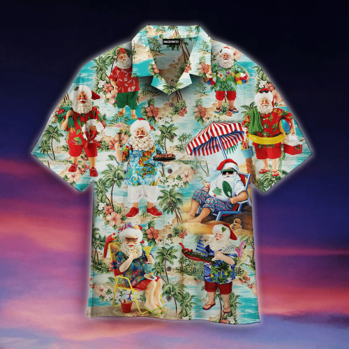 Amazing Santa Summer Vacation Hawaiian Shirt | For Men & Women | Adult | WT1017