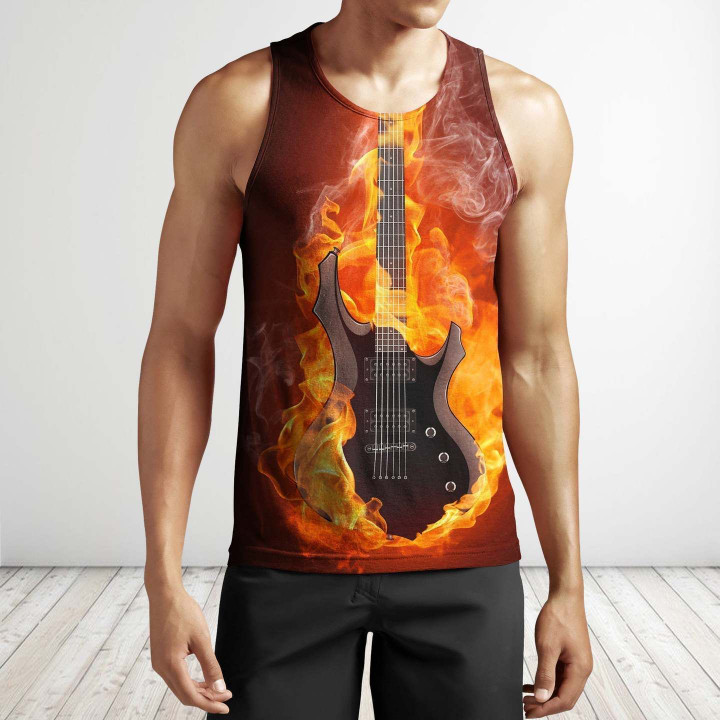 3D All Over Print Guitar Shirts
