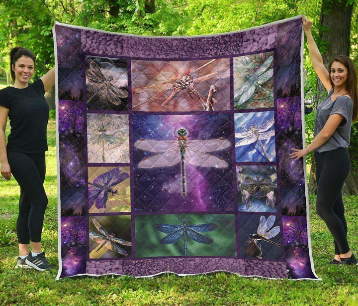 DRAGONFLY - PURPLE - QUILT MP549