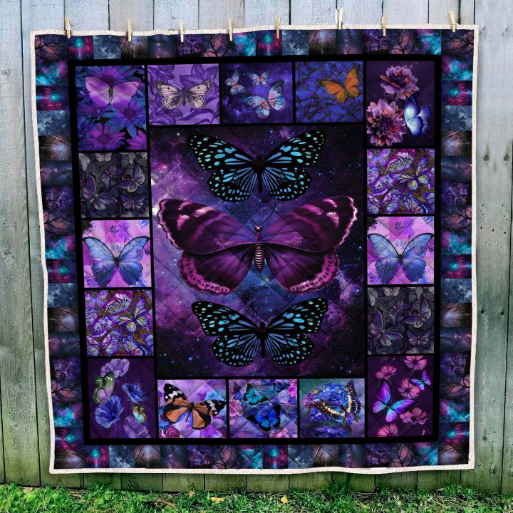 Purple Butterfly Quilt Ph230914