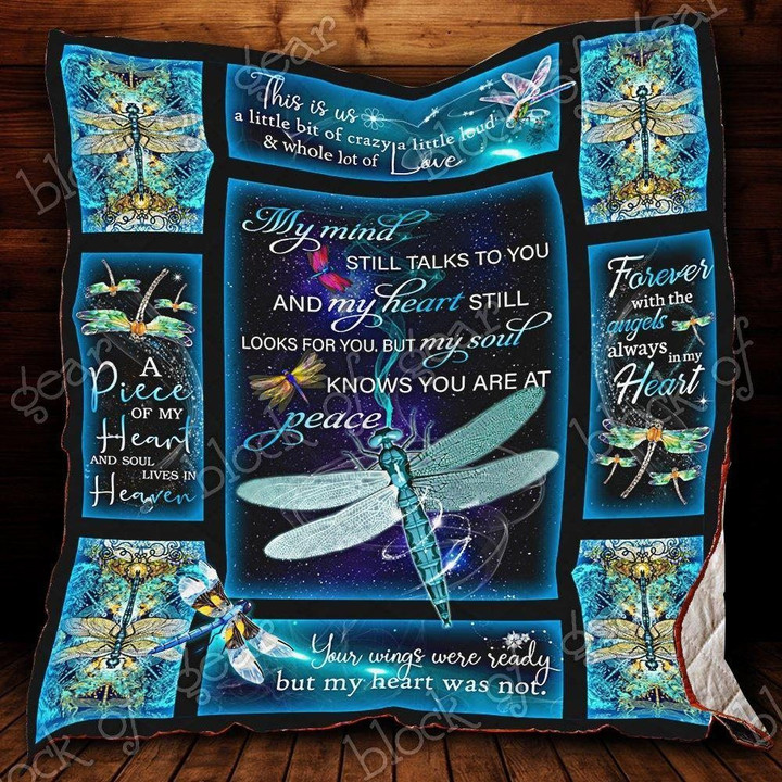 Dragonfly – My Soul Knows You Are At Peace Quilt MP721