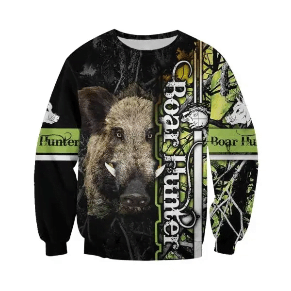 PL419 BEAUTIFUL WILD BOAR 3D ALL OVER PRINTED SHIRTS