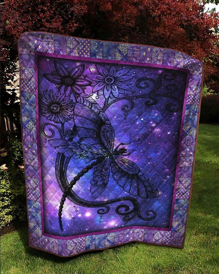 Magical Dragonfly Wings Quilt Blanket MP640