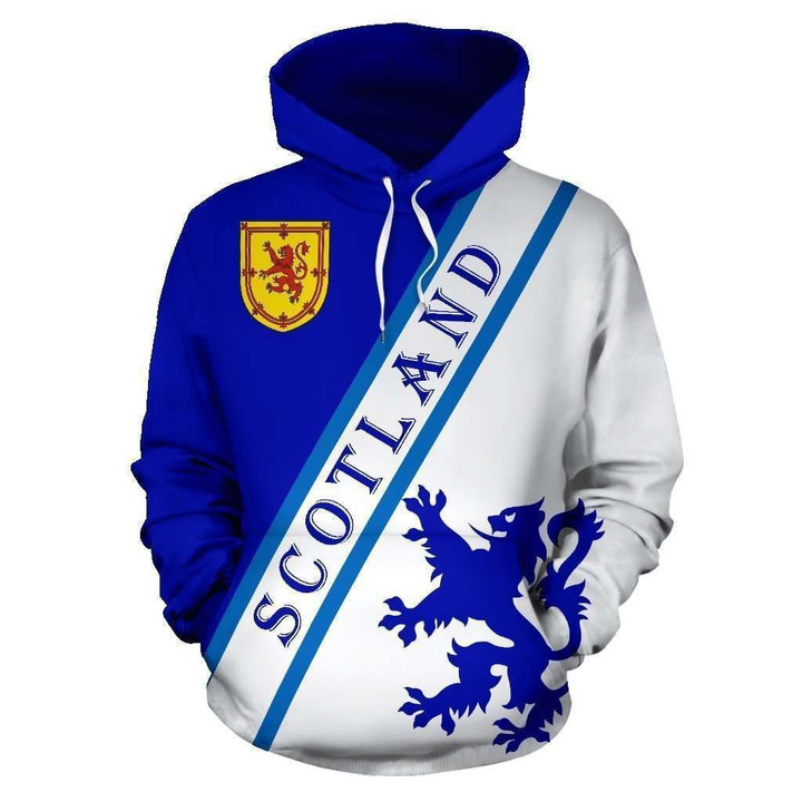 Scottish Rampant Lion Shield Hoodie