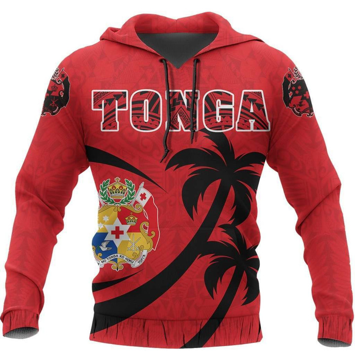 Tonga Polynesian Hoodie - Coconut Island Version NNK 1209